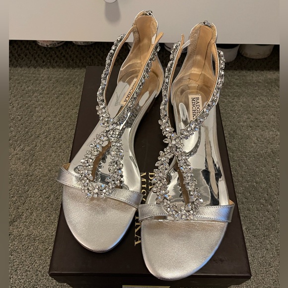 BADGLEY MISCHKA HAYNES SILMET SANDAL SIZE 8 - Picture 3 of 5